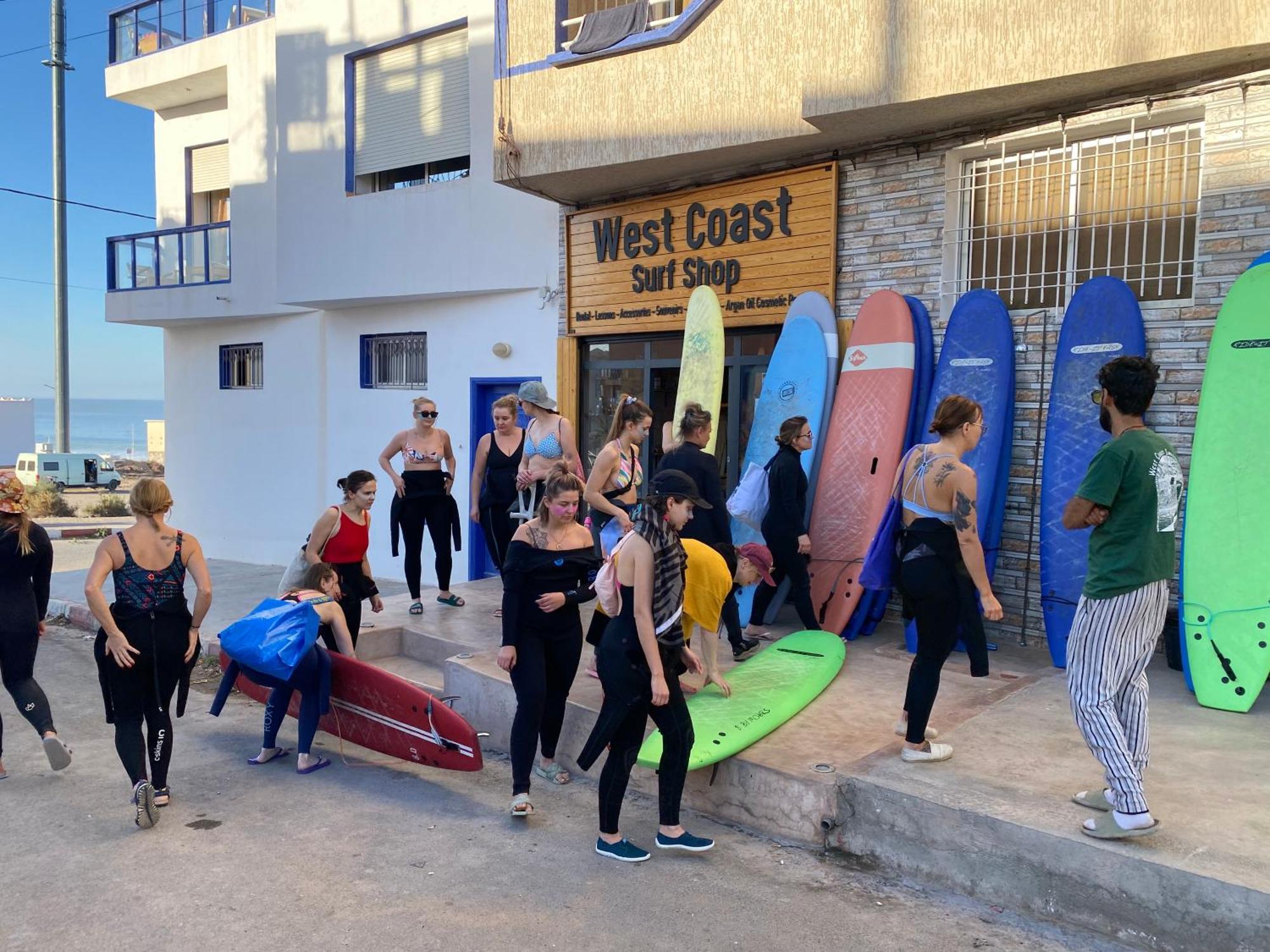 West Coast Surf House Apartment Imsouane Bagian luar foto