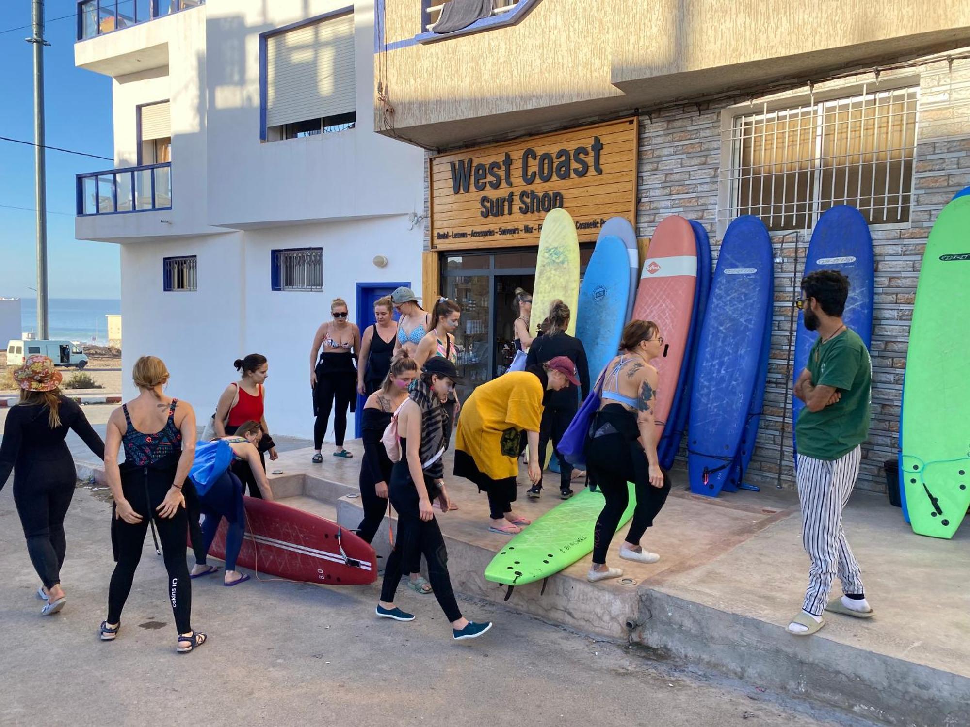 West Coast Surf House Apartment Imsouane Bagian luar foto